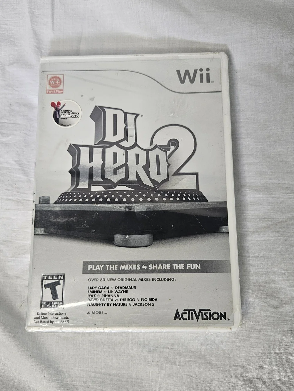 DJ Hero 2 Nintendo Wii  Activision  NEW & SEALED  2010